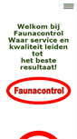 Mobile Screenshot of faunacontrol.nl
